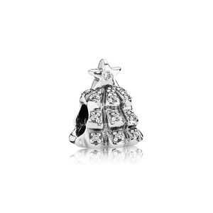 Authentic Pandora Sparkling Christmas Tree Charm